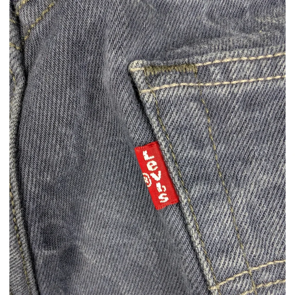 Levis 501 XX Jeans Mens 36x30 Indigo Blue Denim 34x27 Actual Classic Cotton Fade